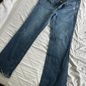 American Eagle Outfitters Light Blue Stretch Jeans 12